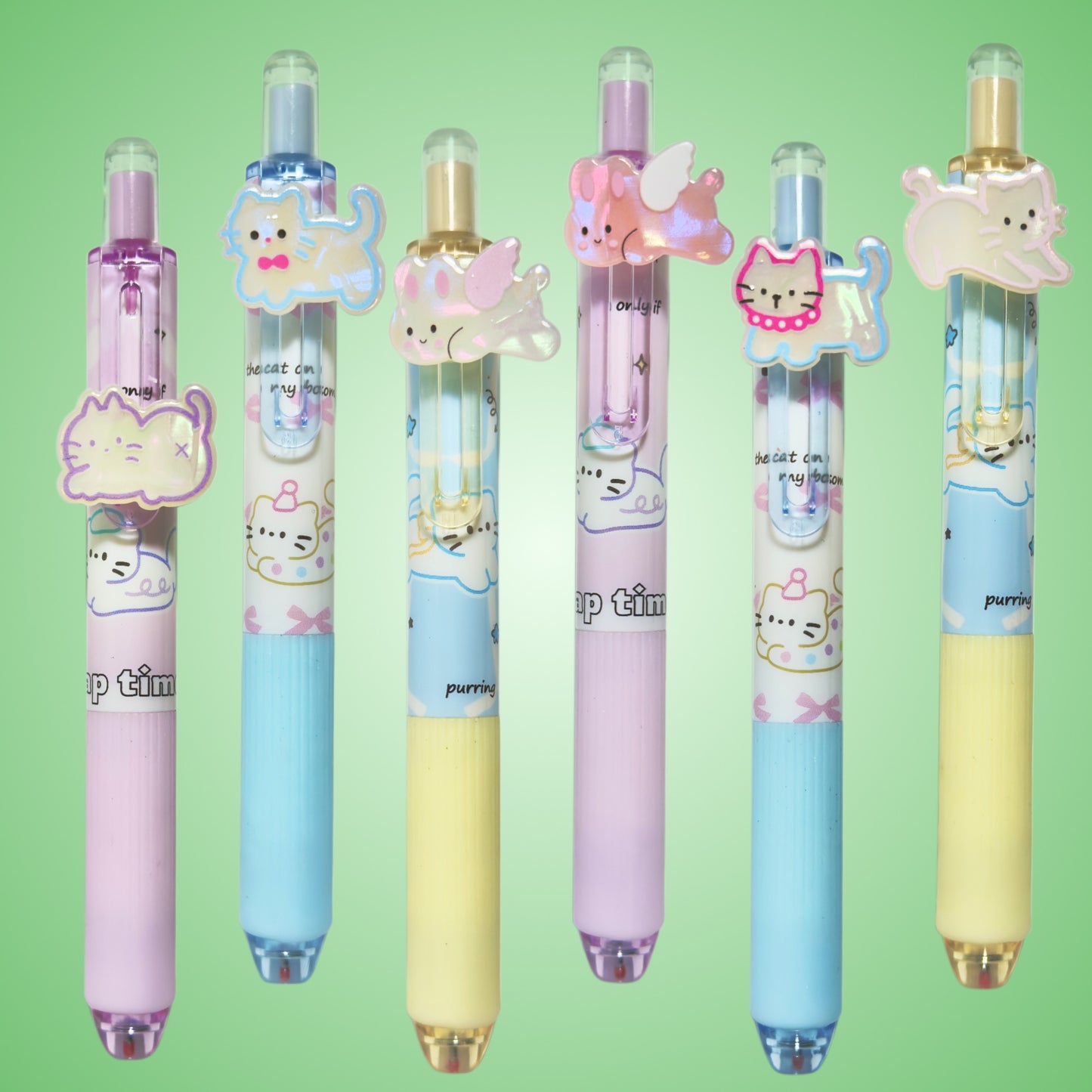 Bolígrafo de Gel - Pearl Cat & Bunny Dreams