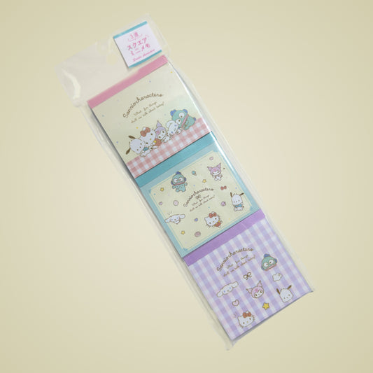 Set de 3 Blocs de Notas - Pastel Sanrio Characters / Sanrio™