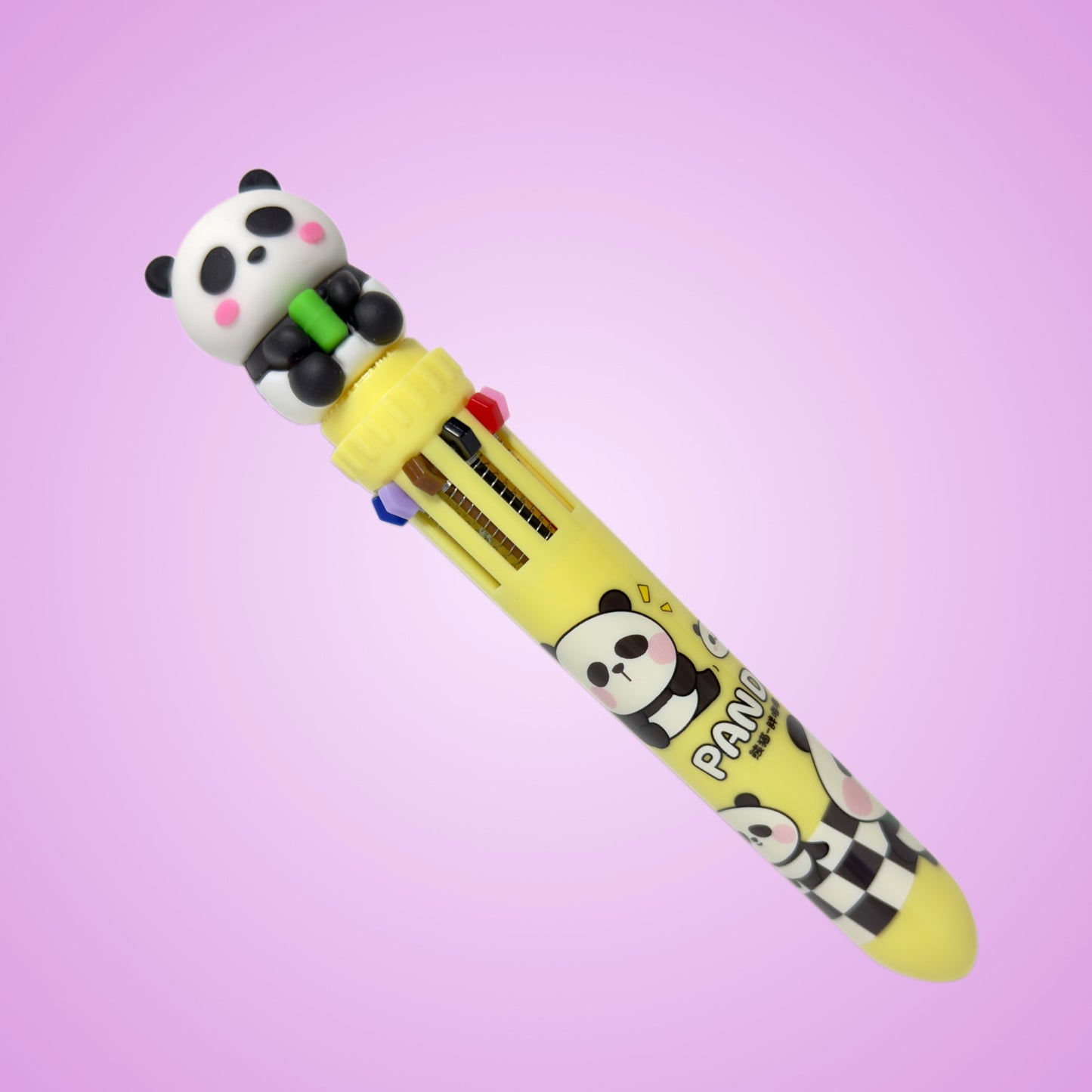 Bolígrafo Multicolor 10 en 1 - Panda