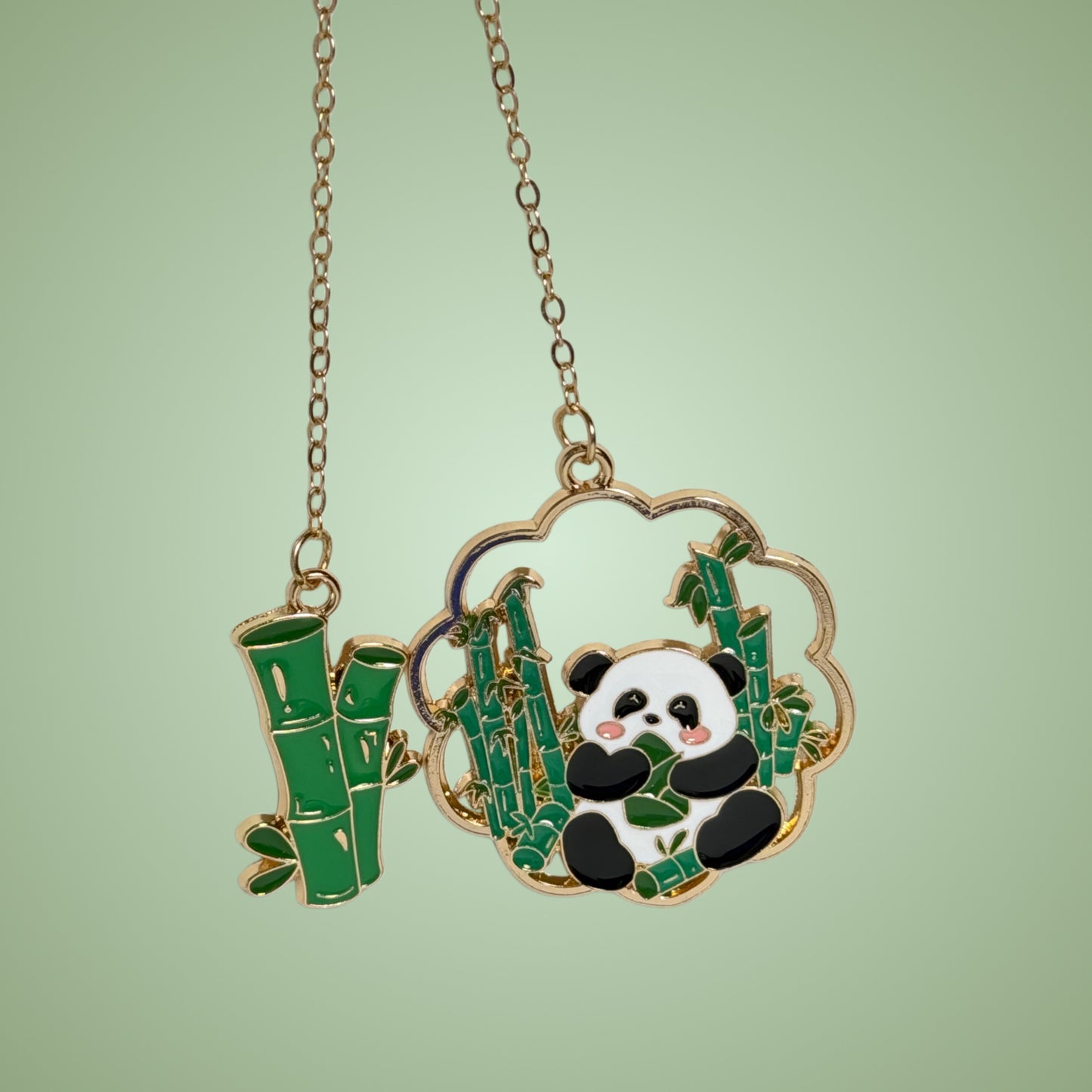 Separador de Páginas Metálico - Pandas con objetos