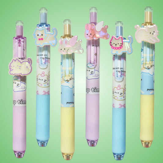 Bolígrafo de Gel - Pearl Cat & Bunny Dreams