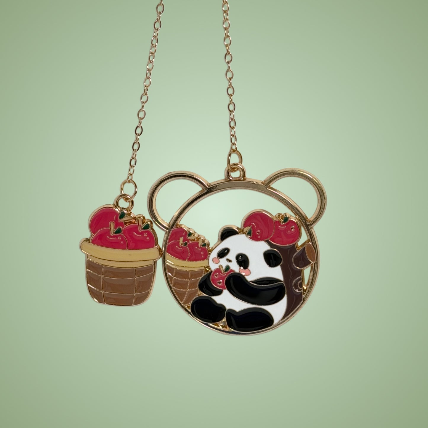 Separador de Páginas Metálico - Pandas con objetos