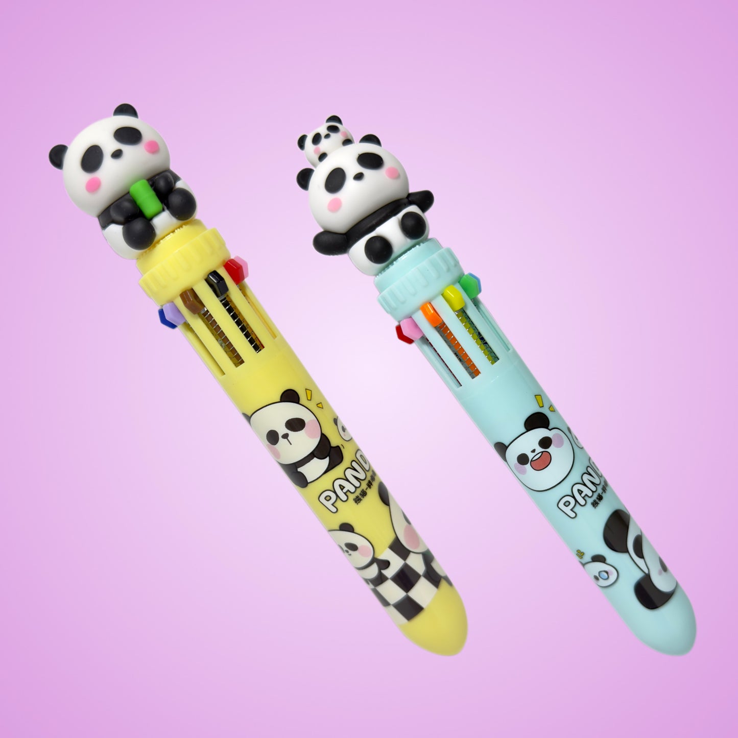 Bolígrafo Multicolor 10 en 1 - Panda